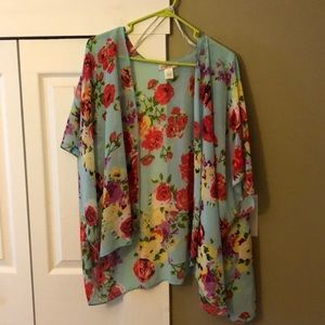 Floral kimono